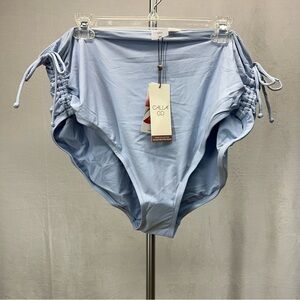 Calia‎ Blue Ruched Bikini Bottom 2x